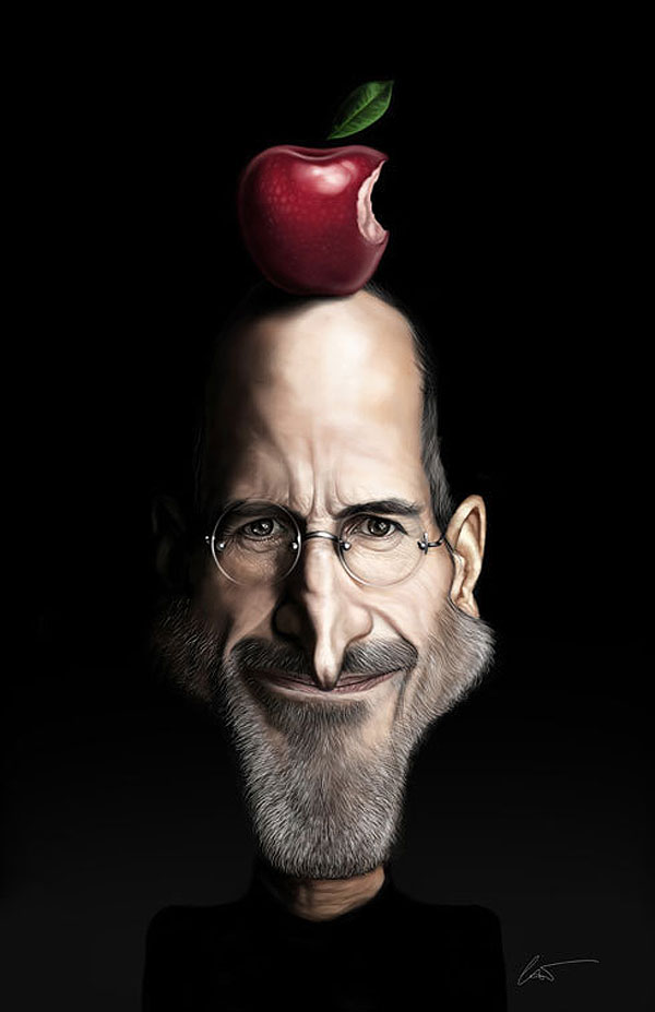 Illustration of Steve Jobs steve-jobs-07