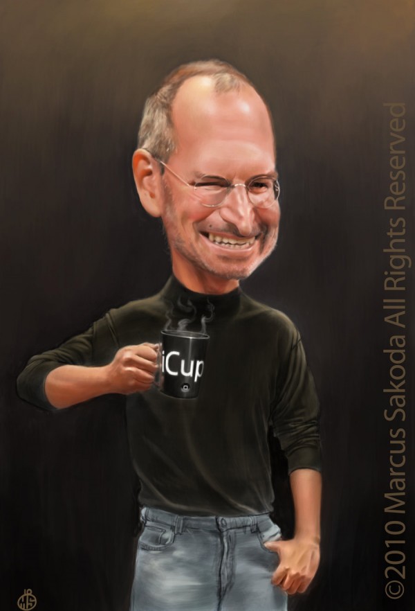 Illustration of Steve Jobs steve-jobs-10