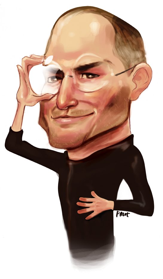 Illustration of Steve Jobs steve-jobs-13