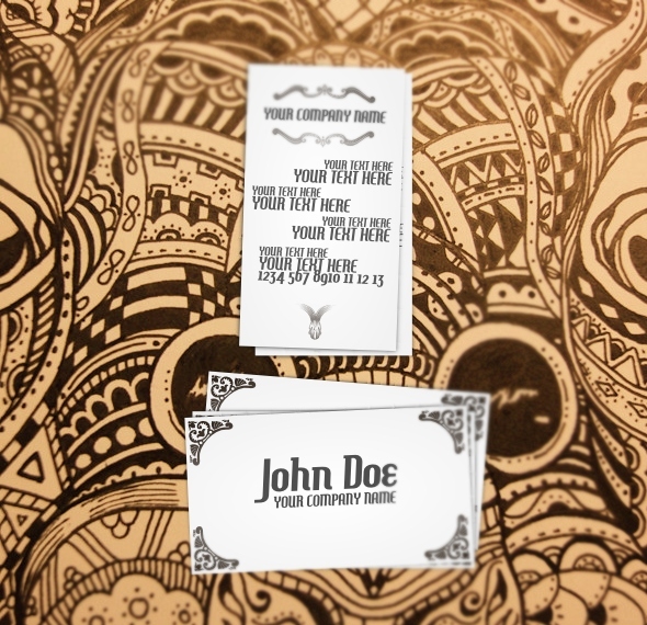 Retro Business Card Template
