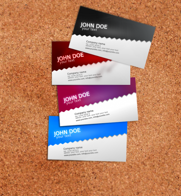 Standard Business Card Template