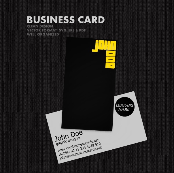 Vector Business Card