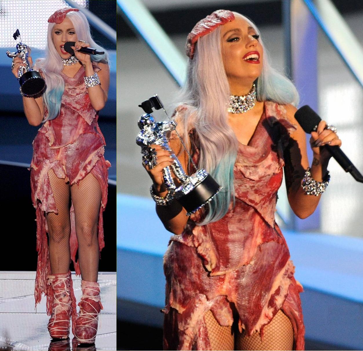 Lady-gaga-meat-dress
