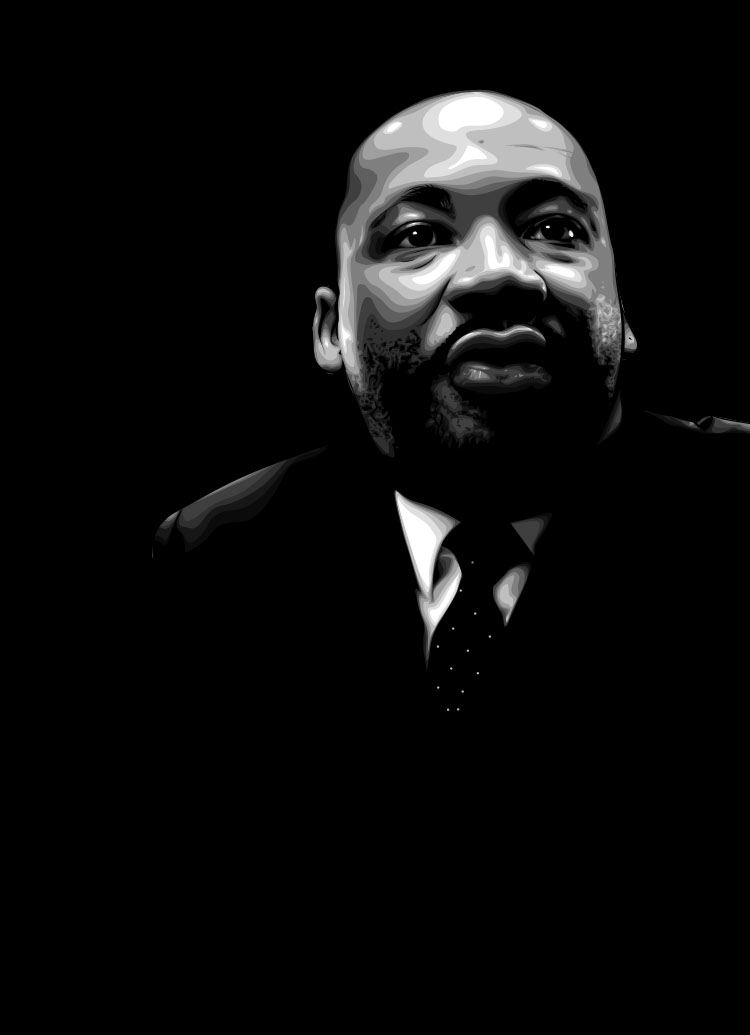 Art Martin Luther King Wallpaper