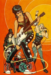 Wonder Woman, Batwoman, Zatanna, and Black Canary as The Runaways. Had this on file and figured might as well use it. Wonder Woman, Batwoman, Zatanna, and Black Canary as The Runaways. Had this on file and figured might as well use it.