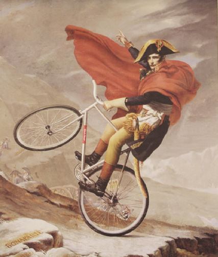 Napoleon was a bit of a show-off, though Napoleon was a bit of a show-off, though