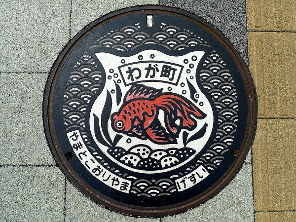 Japanese Manhole Design, documented by MRSY via YouTheDesigner.com