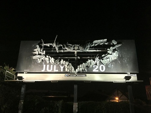 The Dark Knight Rises Billboard featured in The Inspiration via YouTheDesigner.com