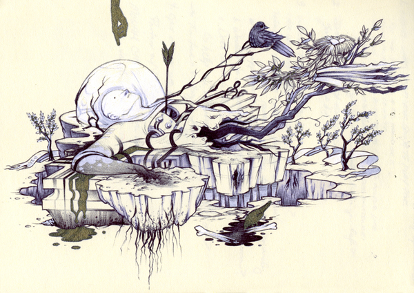 Illustration 09 by David Habben via YouTheDesigner.com