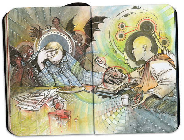 Illustration 08 by David Habben via YouTheDesigner.com