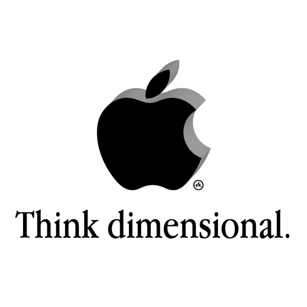 Apple Logo 05 by Viktor Hertz via YouTheDesigner.com