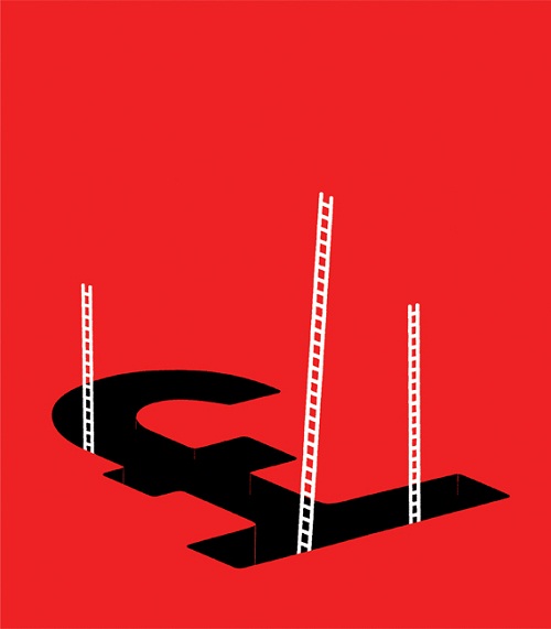 England out of Debt for London Guardian by Heads of State via YouTheDesigner.com