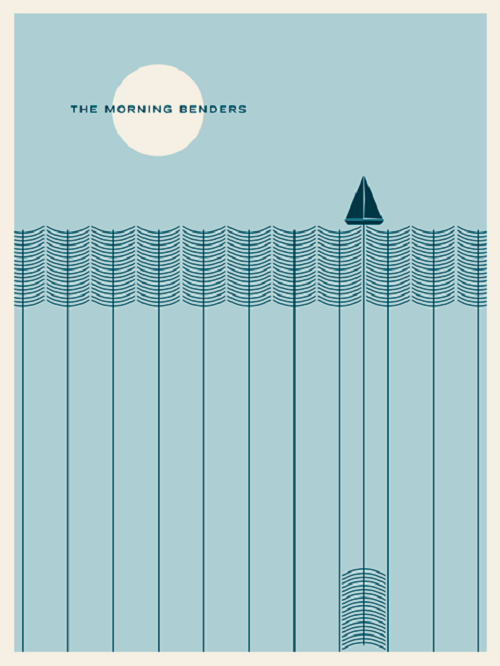 Poster Design Morning Benders by Jason Munn via YouTheDesigner.com