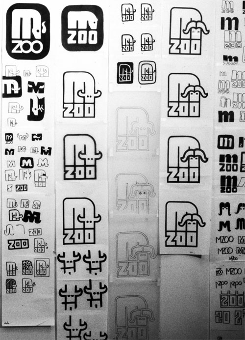 Minnesota Zoo Type and Wayfinding 02 by Lance Wyman via YouTheDesigner.com