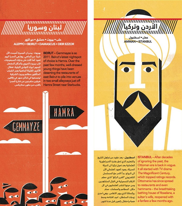 Jazeera Magazine Page Design 02 by Dale Edwin Murray via YouTheDesigner.com