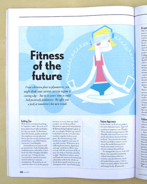 Healthy Magazine Graphic Design 01 by Dale Edwin Murray via YouTheDesigner.com