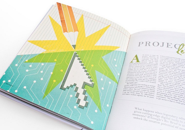 Google Think Quarterly Graphic Design by Dale Edwin Murray via YouTheDesigner.com
