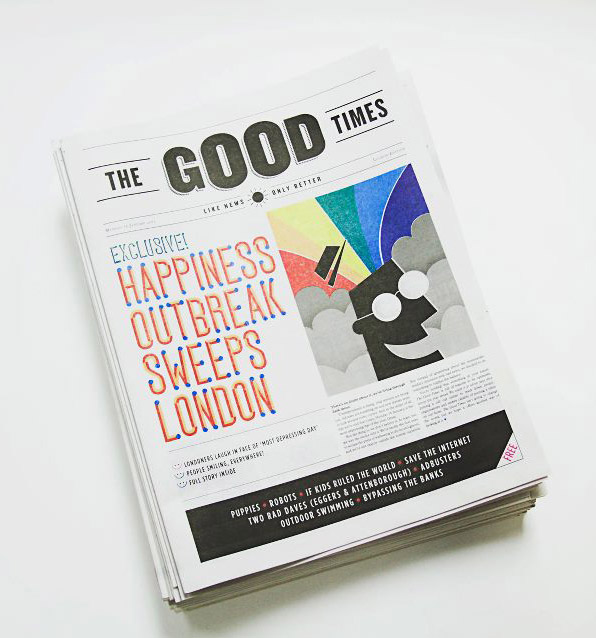The Good Times Cover by Dale Edwin Murray via YouTheDesigner.com