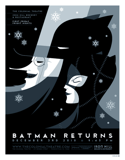 Batman Returns by Tom Whalen
