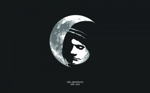 Neil Armstrong Tribute Poster by 12Frames
