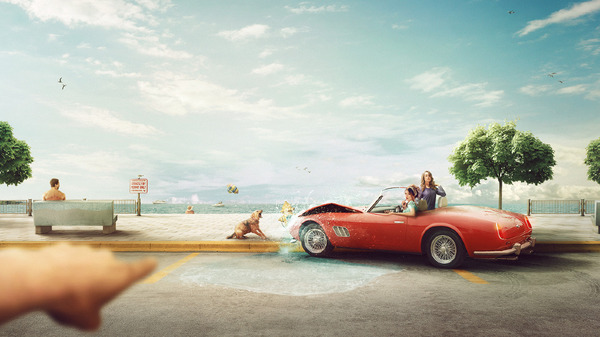Beach Crash!