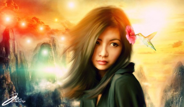 Staring at the Beauty by Ahmadnajib
