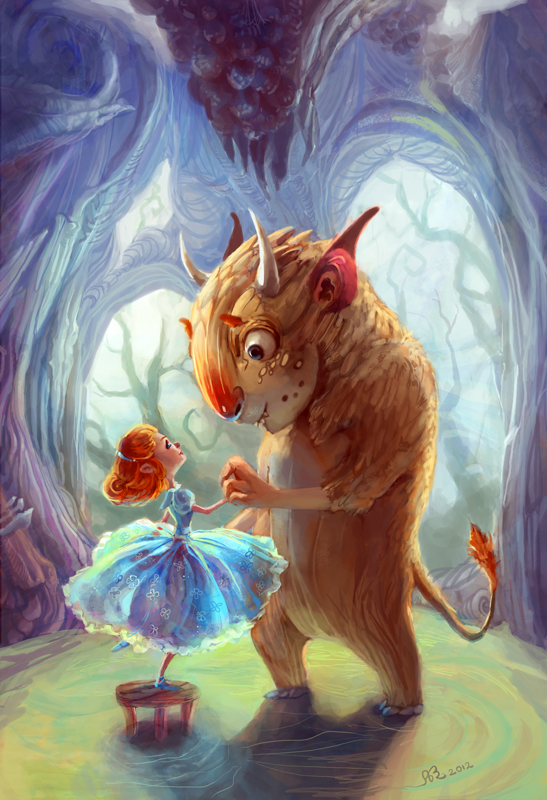 Beauty and the Beast by AniaMohrbacher