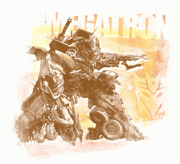 Transformers: Dark of the Moon Illustrations by Ted Mininni