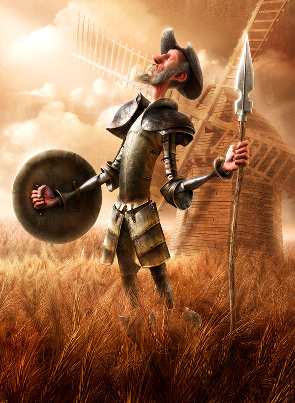 Don Quixote de la Mancha by Fabricio Moraes