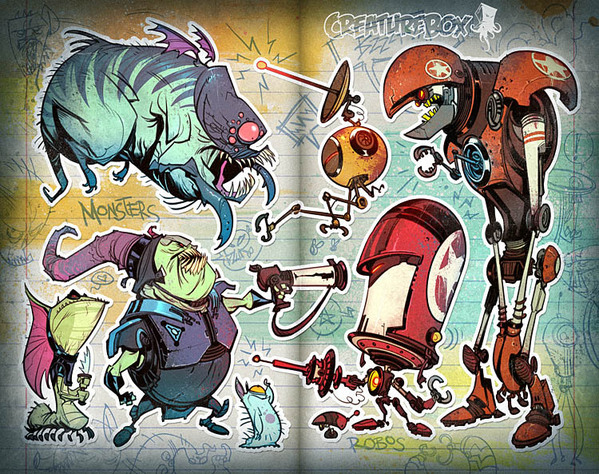 Monsters by CreatureBox