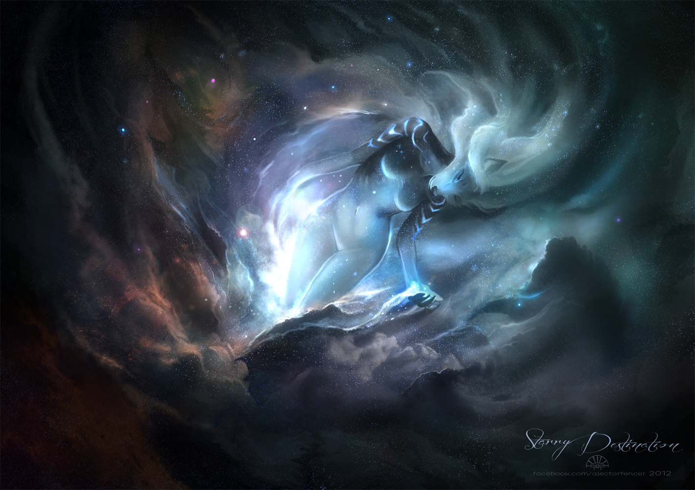 My Starry Destination by AlectorFencer