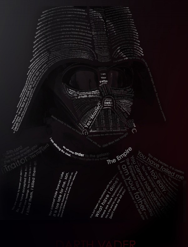 VADER typography by etrav689