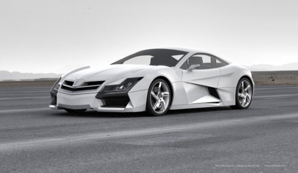 SF1 Mercedes Benz Concept Car by Steel Drake