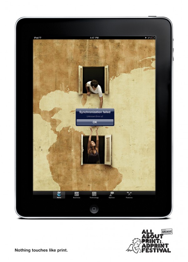 AdPrint Festival: Synchronization failed
