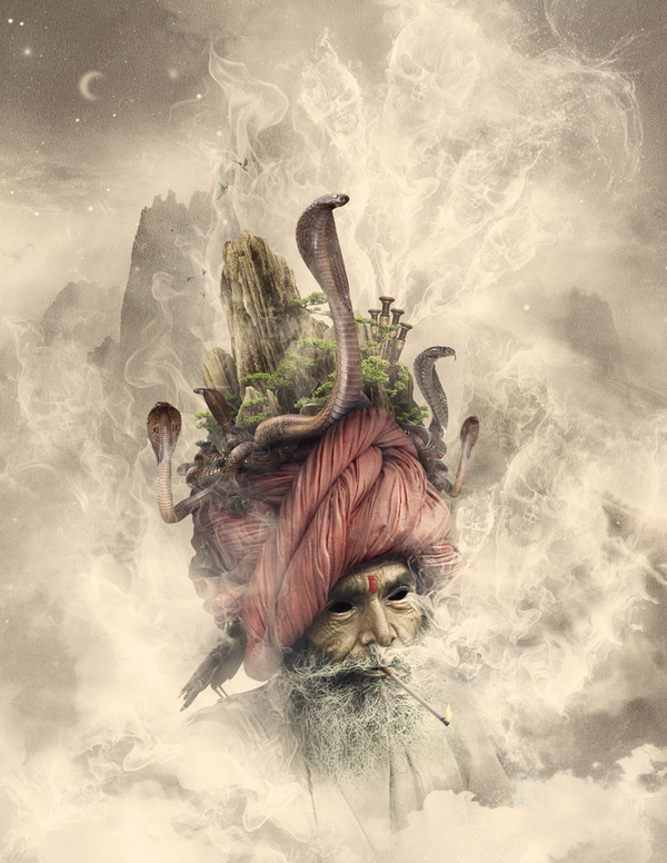 The God of Smoke by Romel Belga