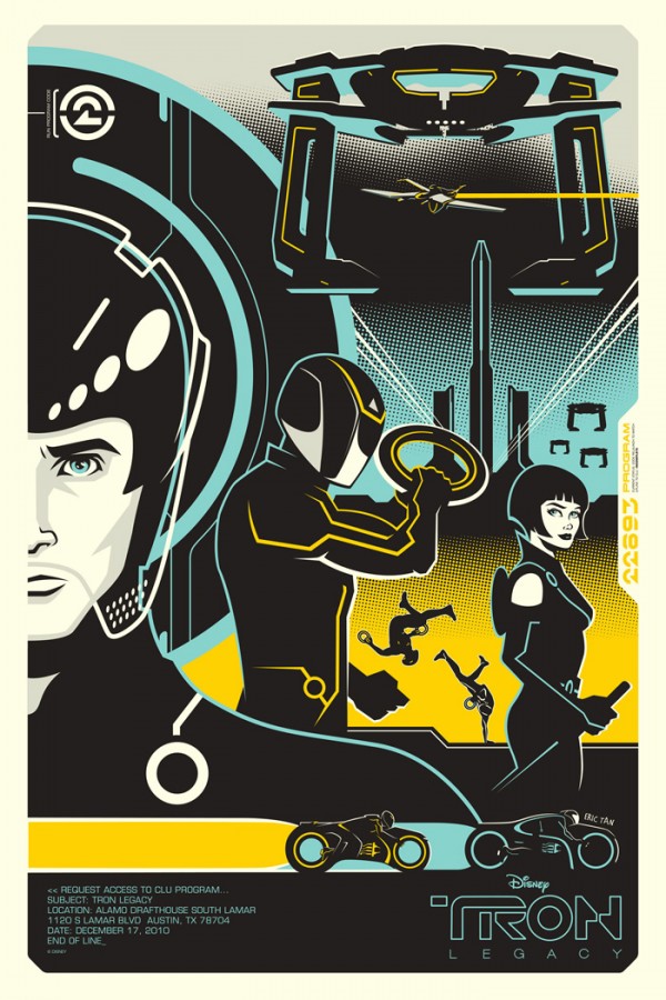 Tron Legacy Poster by Mondo