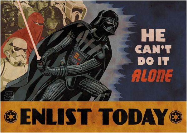 Trading card art for Star Wars Galaxy 5