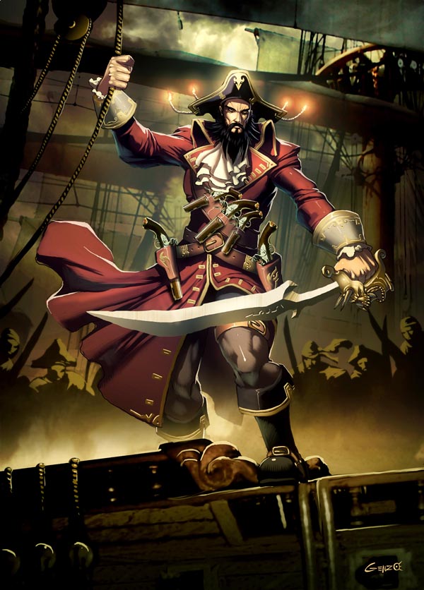 Blackbeard by Genzoman
