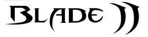 Blade 2 Font