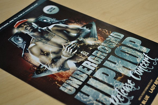 Hip Hop Concert Flyer by YouTheDesigner