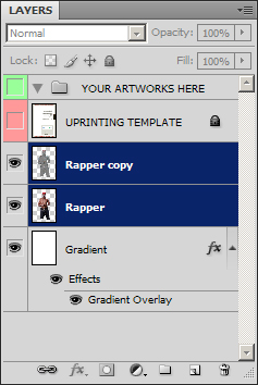 Merge the two layers