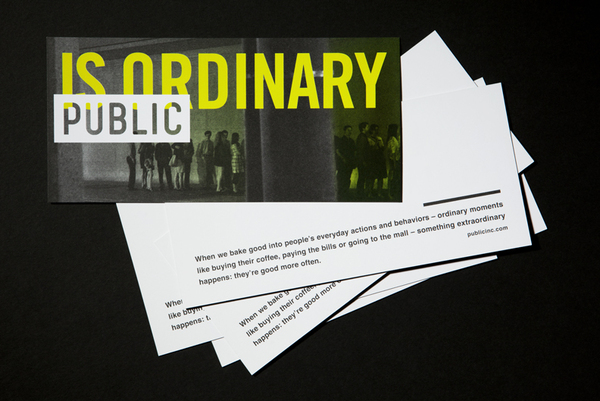 PUBLIC Identity - Business Cards
