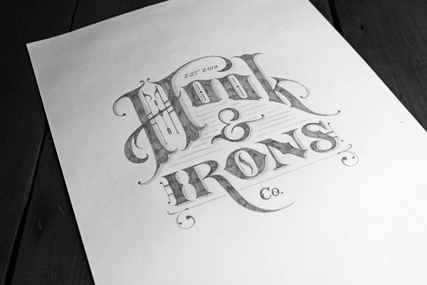 Hook & Irons, Co. Branding by Ginger Monkey Hook & Irons, Co. Branding by Ginger Monkey via YouTheDesigner