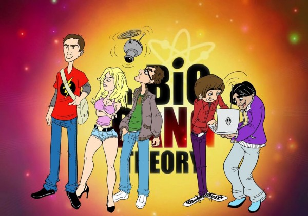 Big Bang Theory color by Aru3000