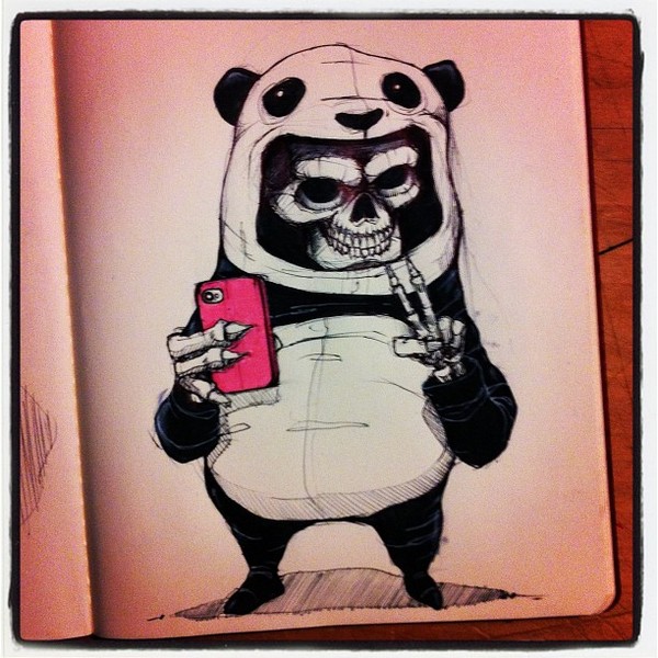 Sketchbook Illustrations by Norio Fujikawa Sketchbook Illustrations by Norio Fujikawa via YouTheDesigner.com