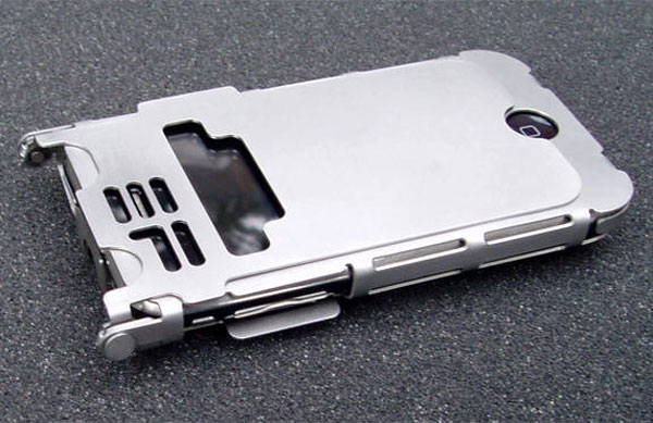 Stainless Steel iPhone 3G And 3GS iPhone Case Stainless Steel iPhone 3G And 3GS iPhone Case via YouTheDesigner