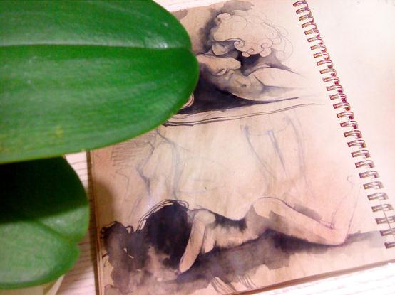 Sketchbook Illustration by Lesya Nedzelskaya Sketchbook Illustrations by Lesya Nedzelskaya via YouTheDesigner.com