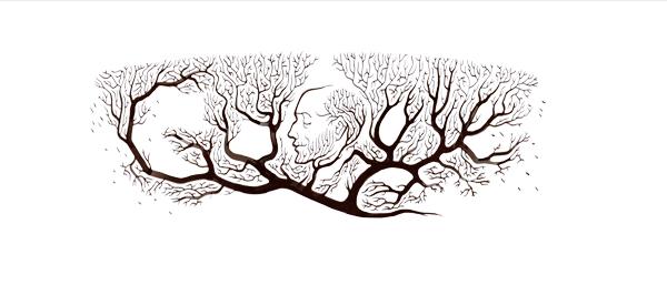 Google Doodles: Ramón y Cajal 160th Birthday
