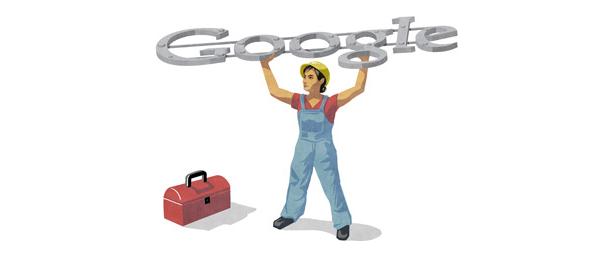 Google Doodles: Worker's Day/Labor Day 2012