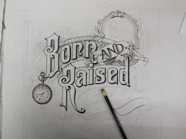 "Born and Raised" Album Cover Design by David A. Smith "Born and Raised" Album Cover Design by David A. Smith via YouTheDesigner